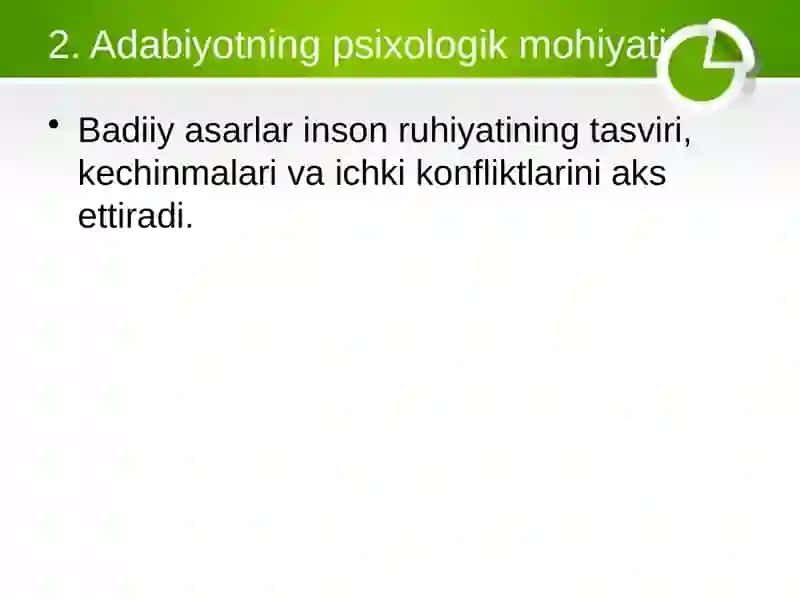 Adabiyot va Psixologiya 2
