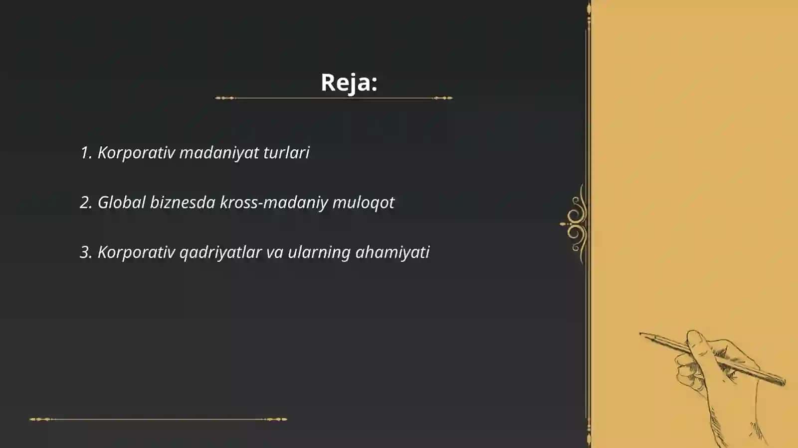 Korporativ madaniyat va global biznes 2
