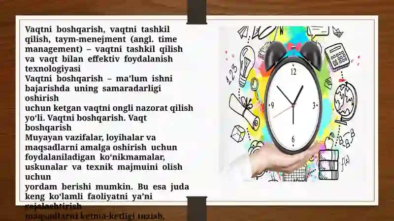 TAYM MENEJMENTI 2