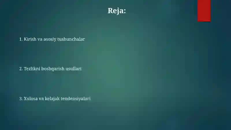 Kollektorli dvigatellarin tezlikni boshqarish usullari 2
