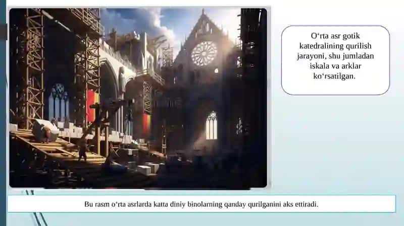 G‘arbiy Yevropa ning o‘rta asr madaniyati 2