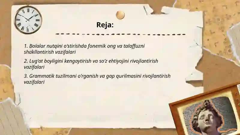 Bolalar nutqini oʻstirish vazifalari 2