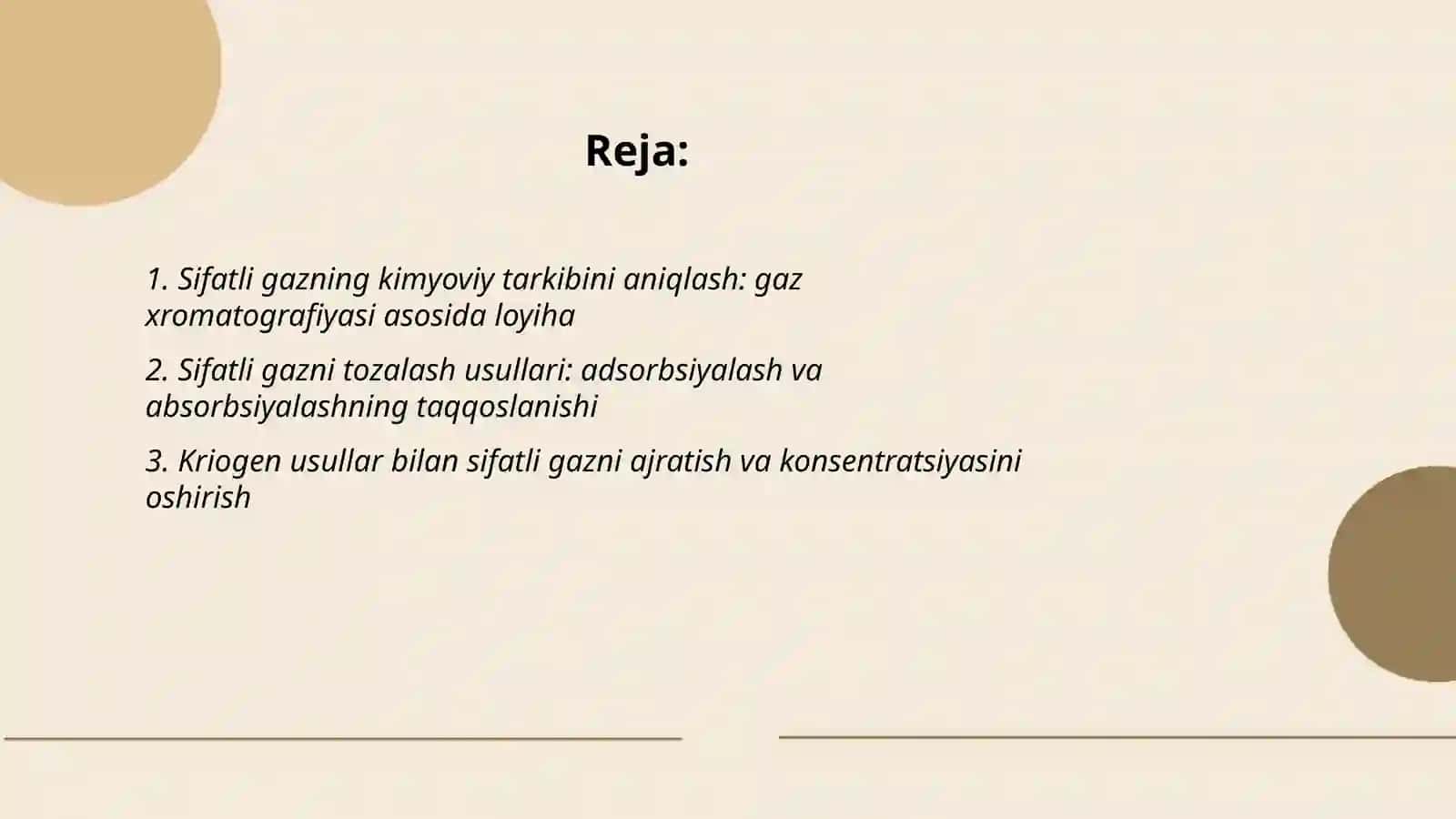 Kimyo fanidan BSB loyiha ishini tayyorlash kerak 2