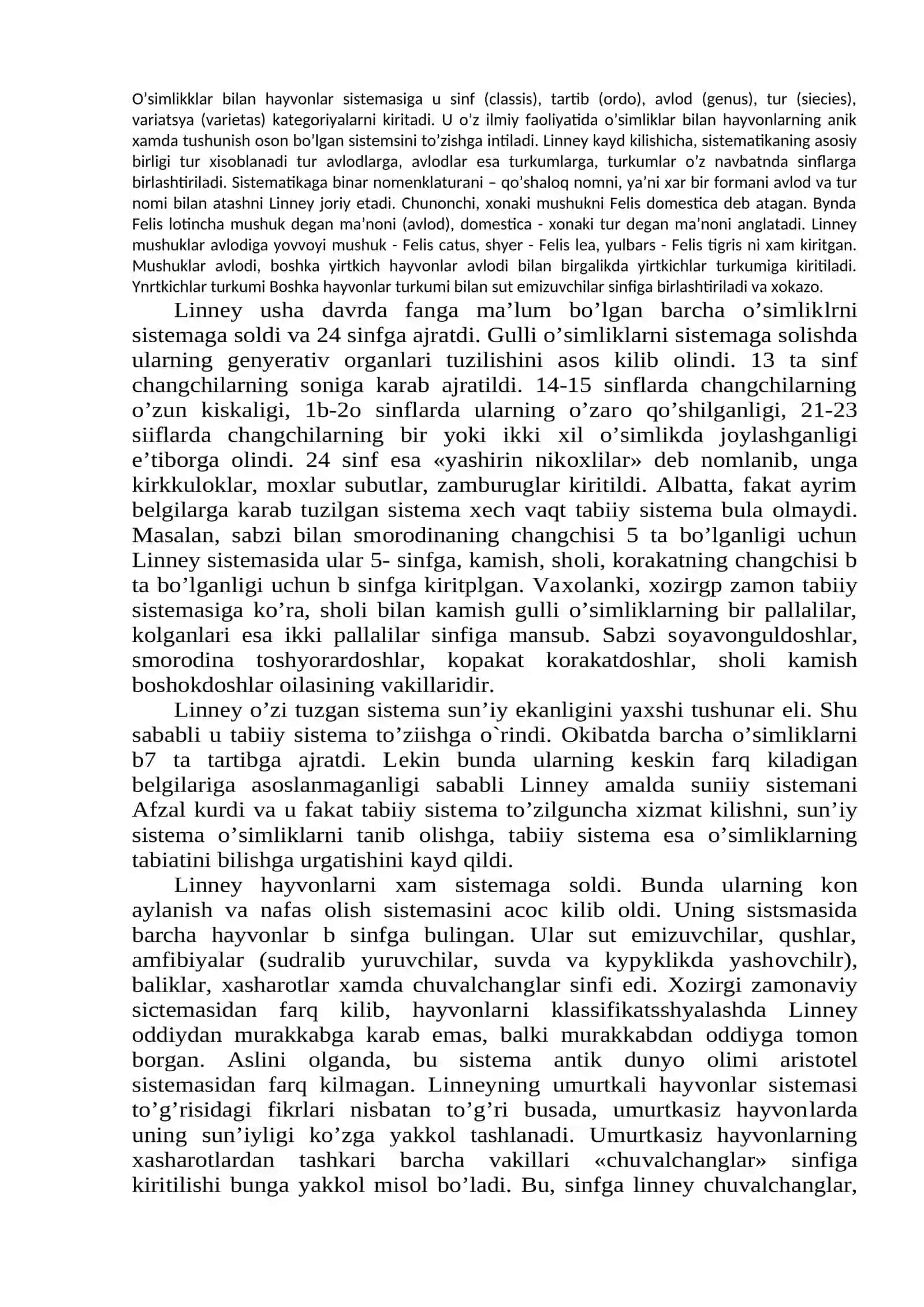 CH Darvinning evolyusion ta'limoti va undan keyingi davr 2