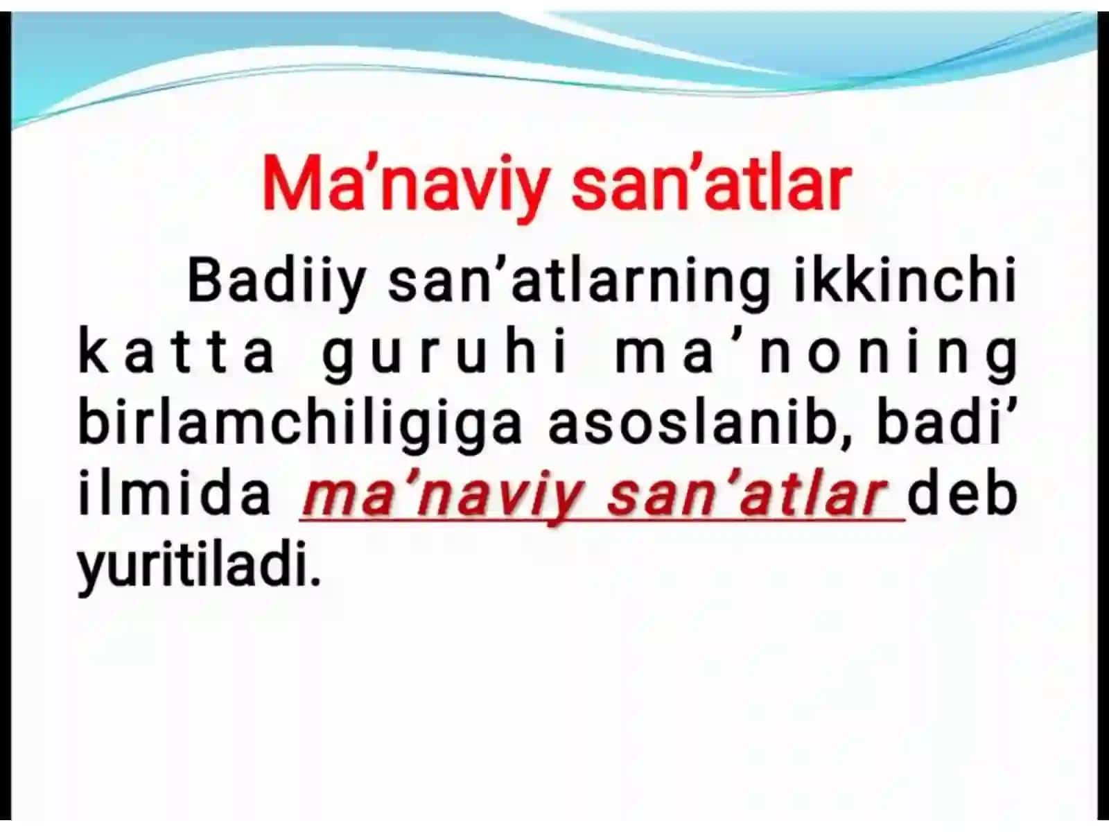 Navoiy lirikasida ma'naviy san'atlar 2