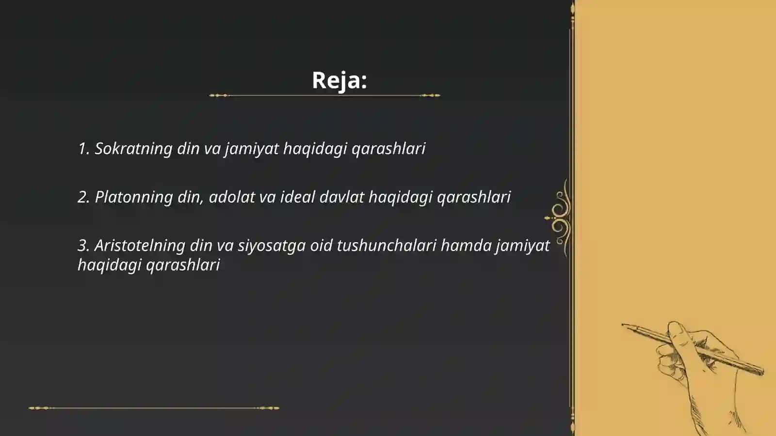 Qadimgi yunon faylasuflarining din va jamiyat haqidagi qarashlari 2