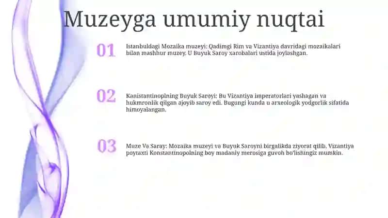 Istanbuldagi Mozayka Muzeyi Va Kanistantinoplning Buyuk Saroyi 2