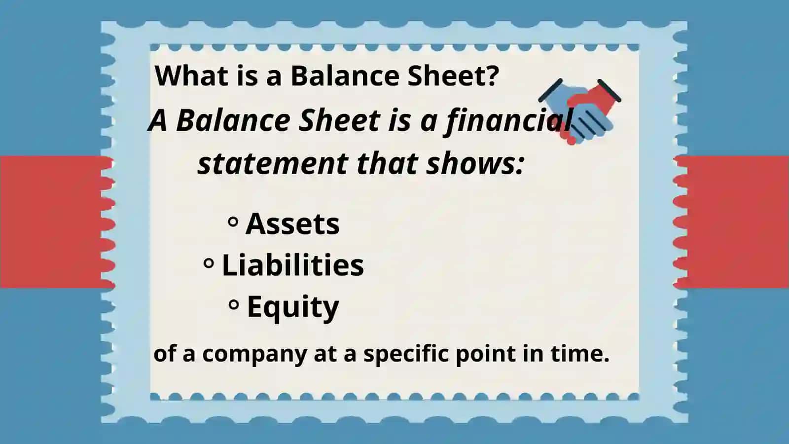 balance sheets (ingliz tilida) 2