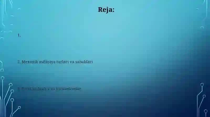 Mexanik asfiksiya 2