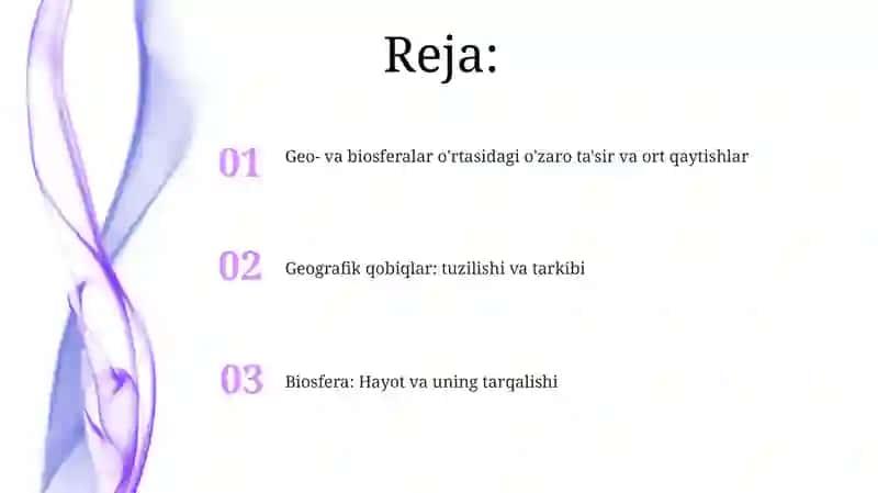 Geografik qobiq va biosfera tushunchalari (qiyosiy tavsiyat) 2