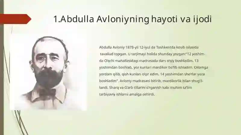Abdulla Avloniynihayotivaijodi 2