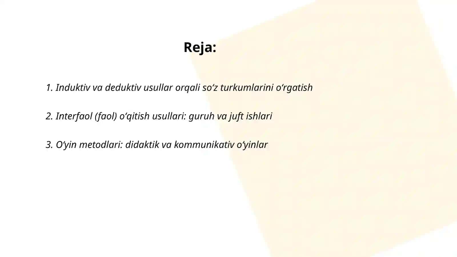 Boshlangʻich sinflarda soʻz turkumlarini oʻrganishda metod va usullar 2