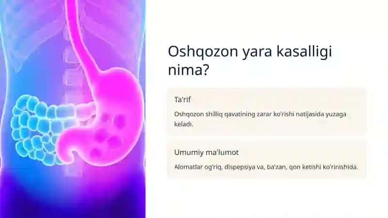 Oshqozon yara kasalligi etiopatogenezi: Kirish 2