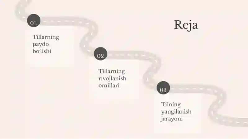 Tillarning shakllanishi va rivojlanishi 2