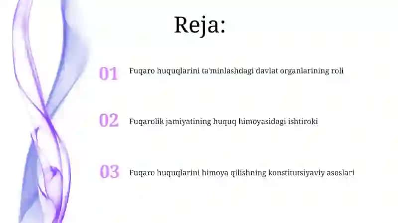 Fuqarolarning huquqlarini himoya qilish 2
