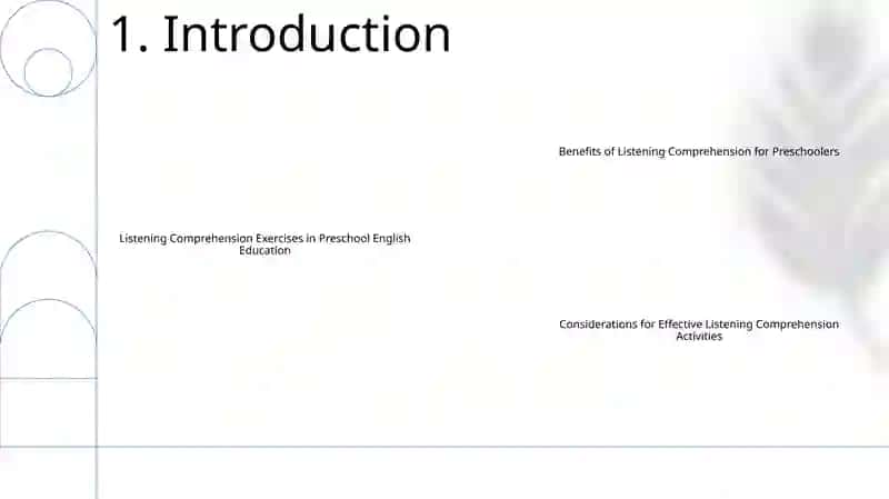 Analysis Of Listening Comprehension Exercises In Teaching English To Preschool Children 2