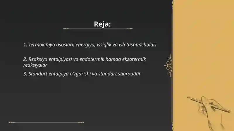 Termokimyo,Gess va Kirxgoff qonuni, Kalorimetriya 2