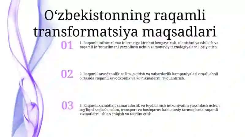 Raqamli OʻZbekiston- 2023 " Yilning Eng Muhim Voqea Va Yangiliklari 2