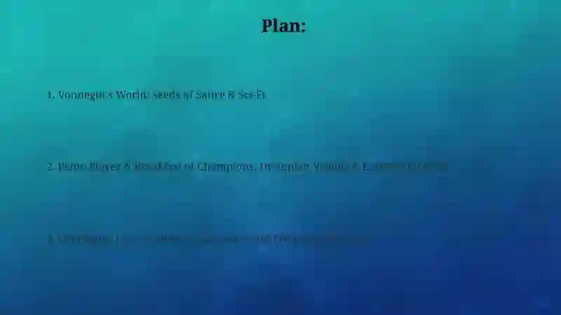 Vonnegut K. Piano Player, Breakfast of Champions 2