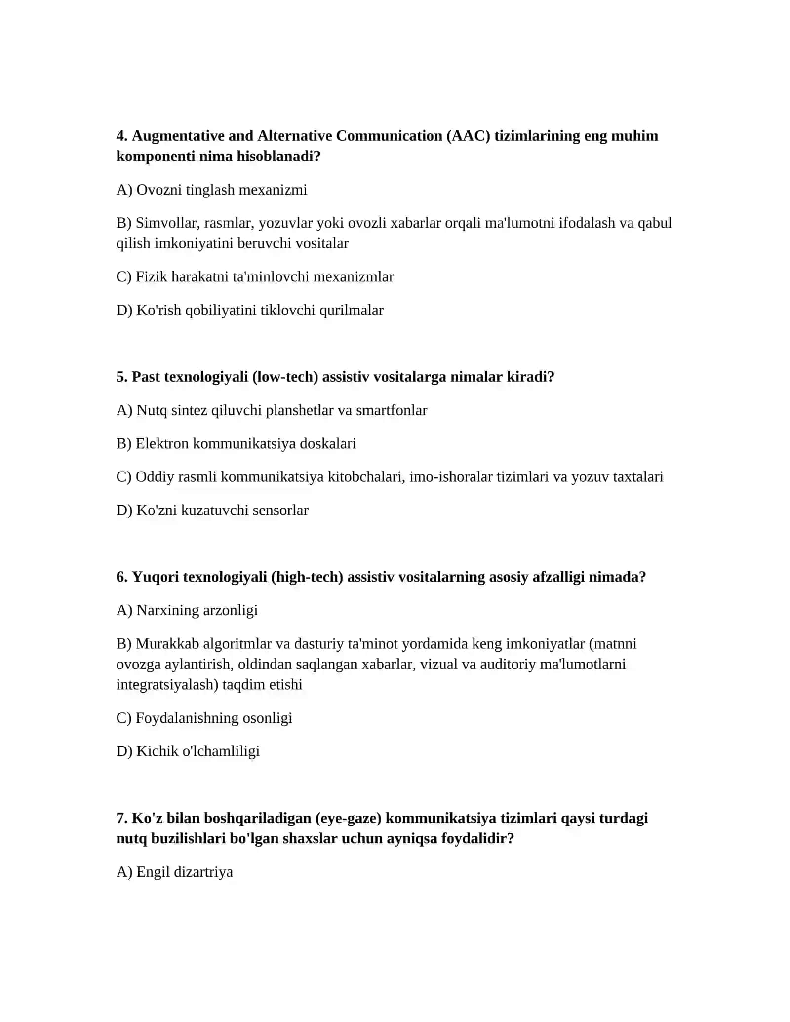 Nutq buzilishi bо‘lgan shaxslar uchun assistiv (yordamchi) vositalar 2