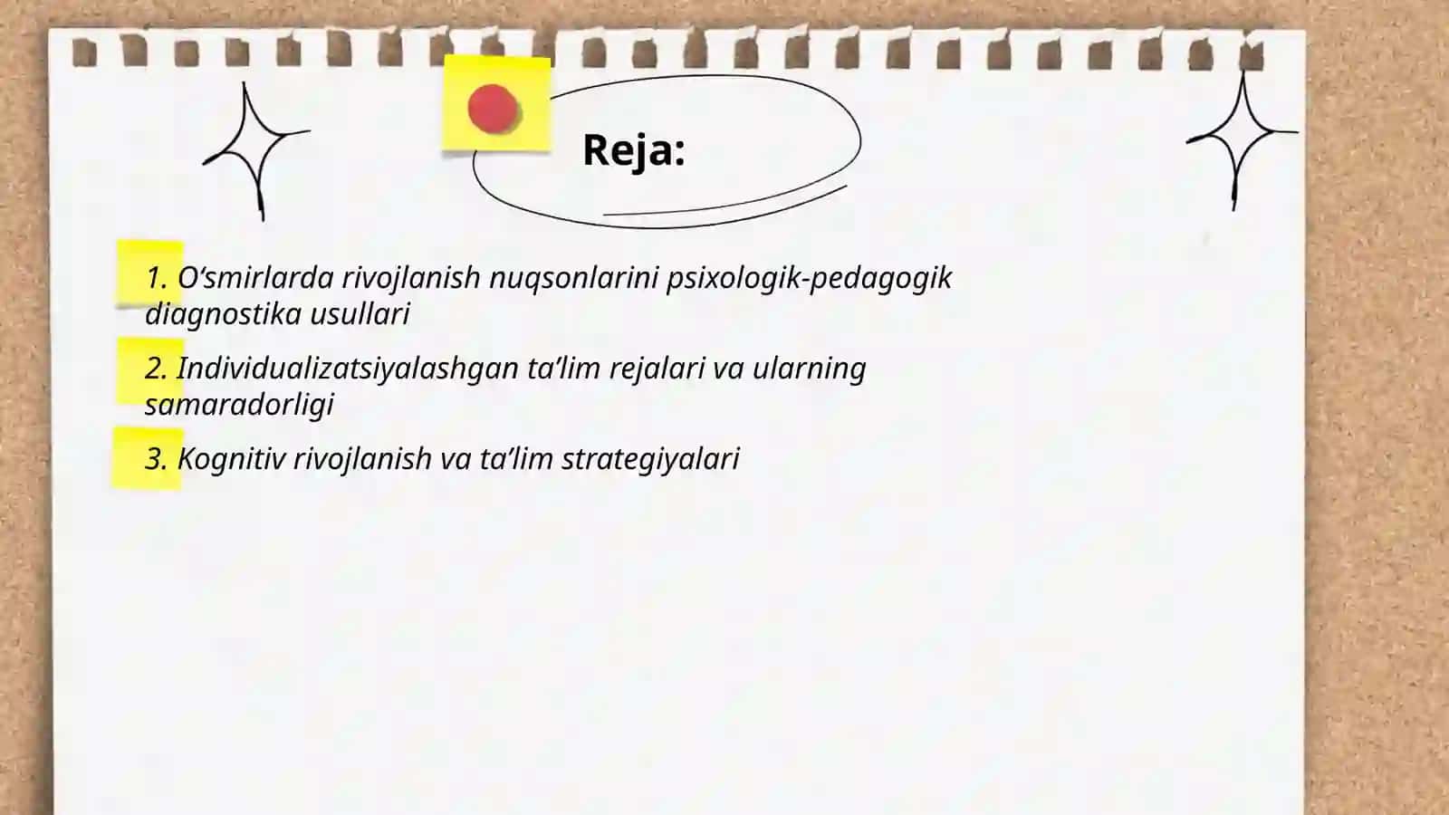 Rivojlanishida nuqsoni boʻlgan oʻsmirlarni psixologik pedagogik oʻrganish 2