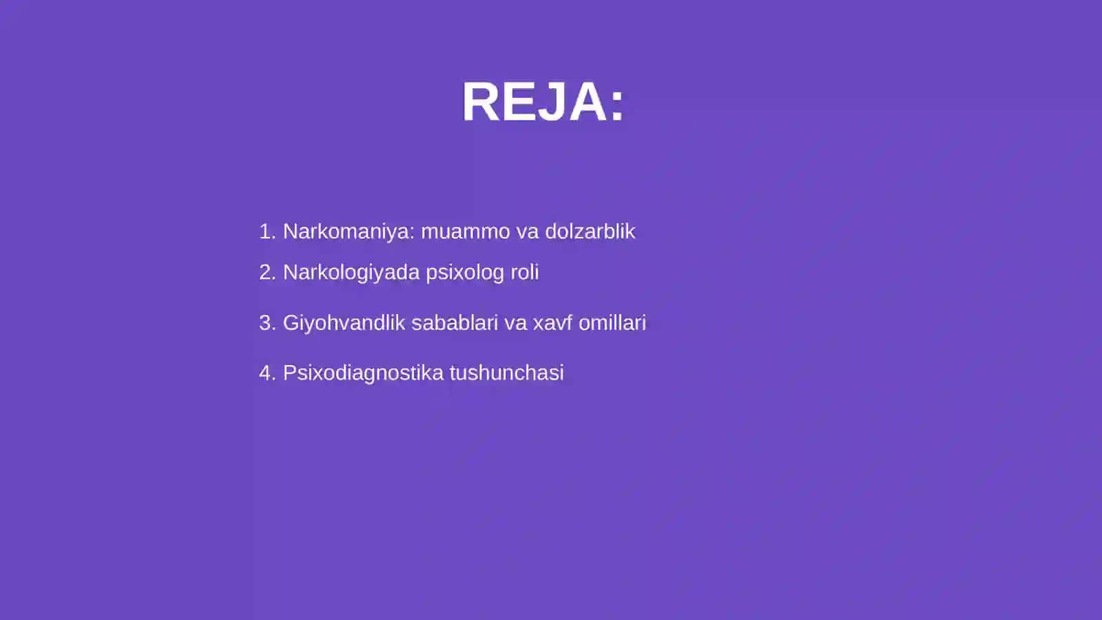 Narkologiyada psixolog Narkomaniya psixodiagnostikasi profilaktikasi va psixologik yordam 2