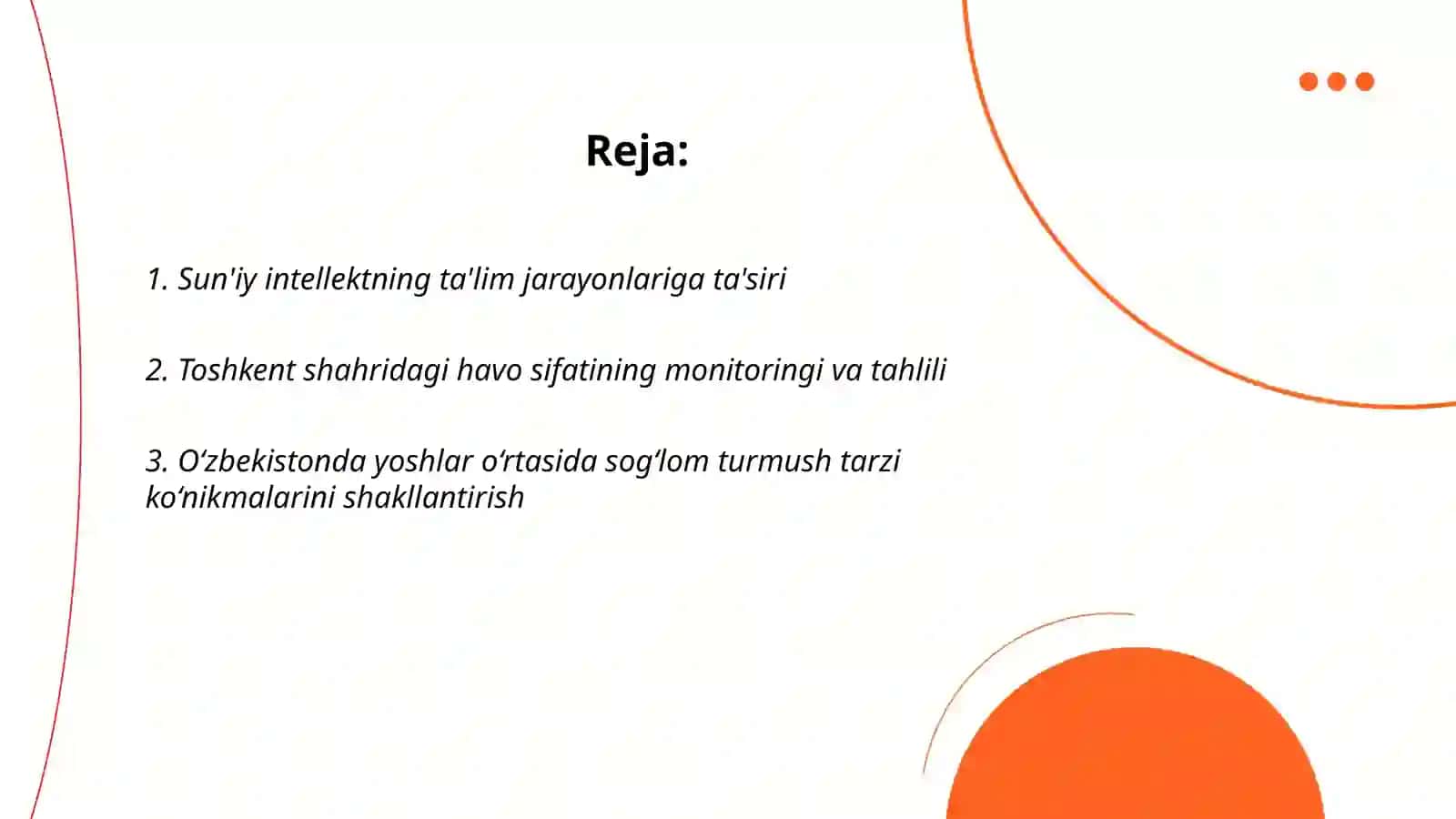 IMRAD tizimiga amal qilgan holda maqola loyihasini tayyorlash 2