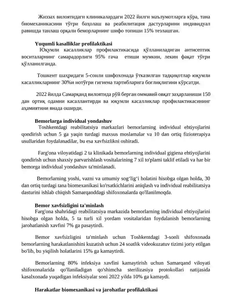 Tana biomehanikasi va bemor havsizligini taminlash bemorni shaxsiy gigeniyasi 2