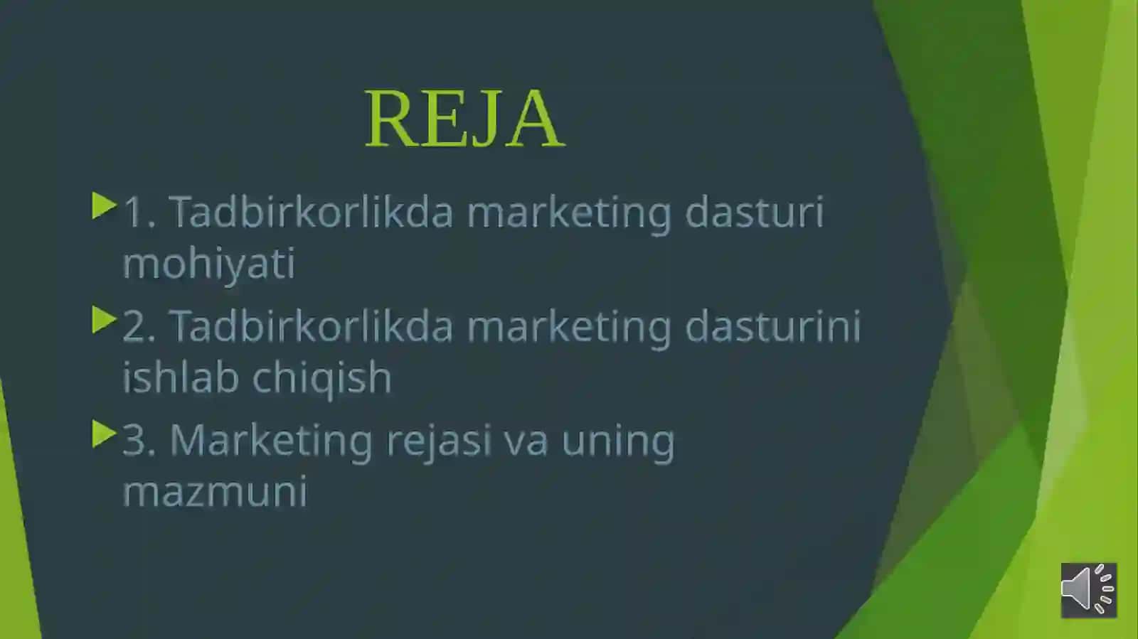 Marketing dasturi 2