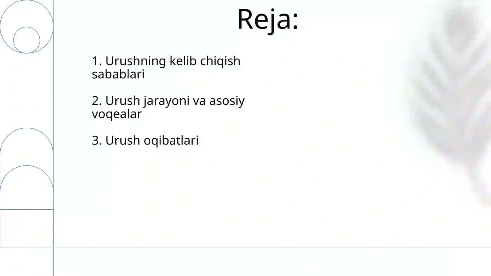 Birinchi jahon urushining kelib chiqish sabablari va oqibatlari 2