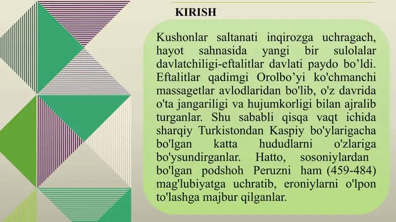 ILK O’RTA ASRLAR DAVRI MADANIYATI VA SAN’ATI 2