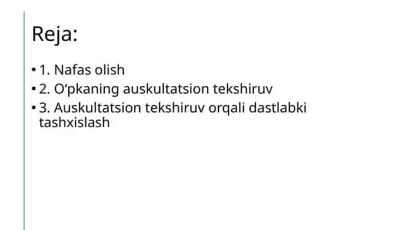 O'pka kasalliklarini dastlabki tashxislash 2