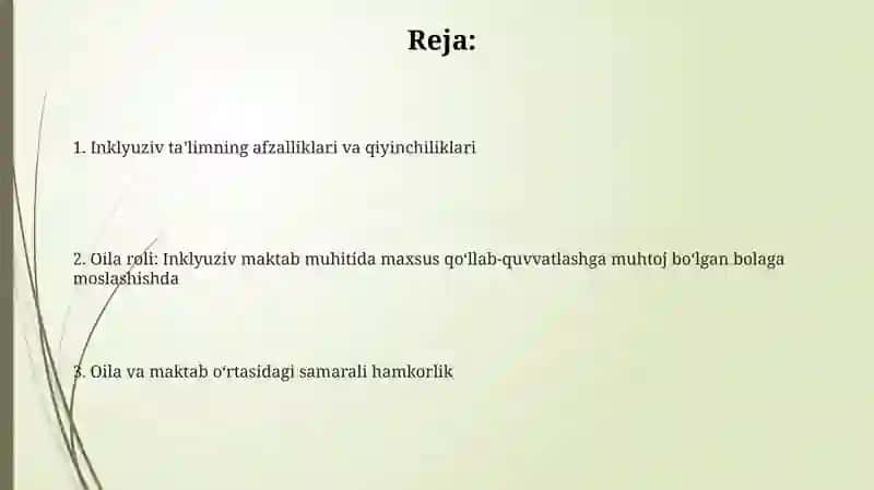 Inklyuziv ta'limning afzalliklari va qiyinchiliklari 2