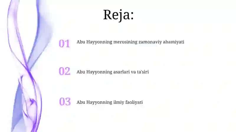 Abu Hayyon ilmiy merosi 2