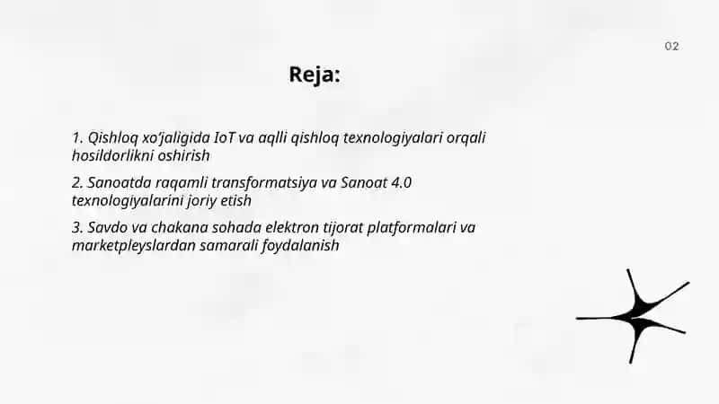 Qishloq xoʻjaligida IoT va aqlli qishloq texnologiyalari orqali hosildorlikni oshirish 2