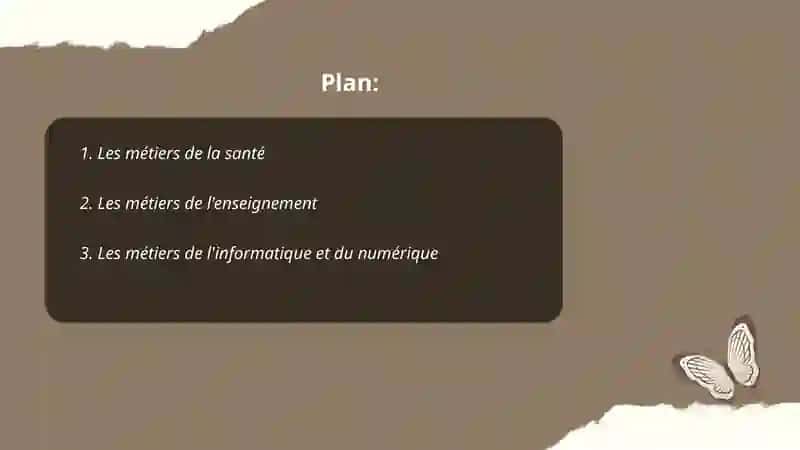 Les professions et les métiers 2