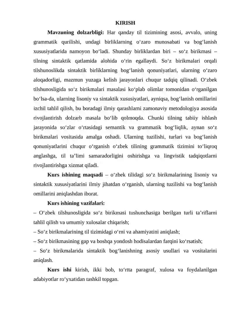 So‘z birikmasining lisoniy sintaktik xususiyatlari 2