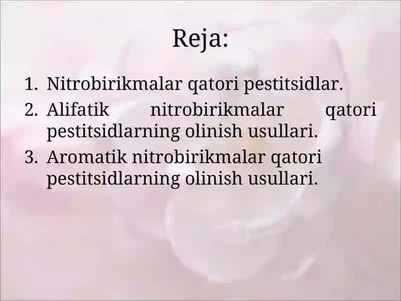 Alifatik nitrobirikmalar 2