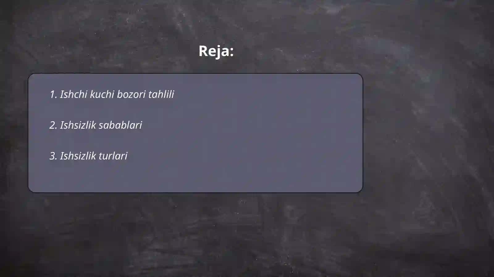 Ishchi kuchi unimsizligi va mexnatga xaq to'lash shakllari 2