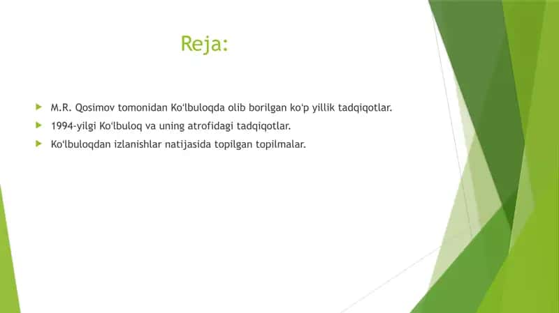Koʻlbuloq manzilgohi 2