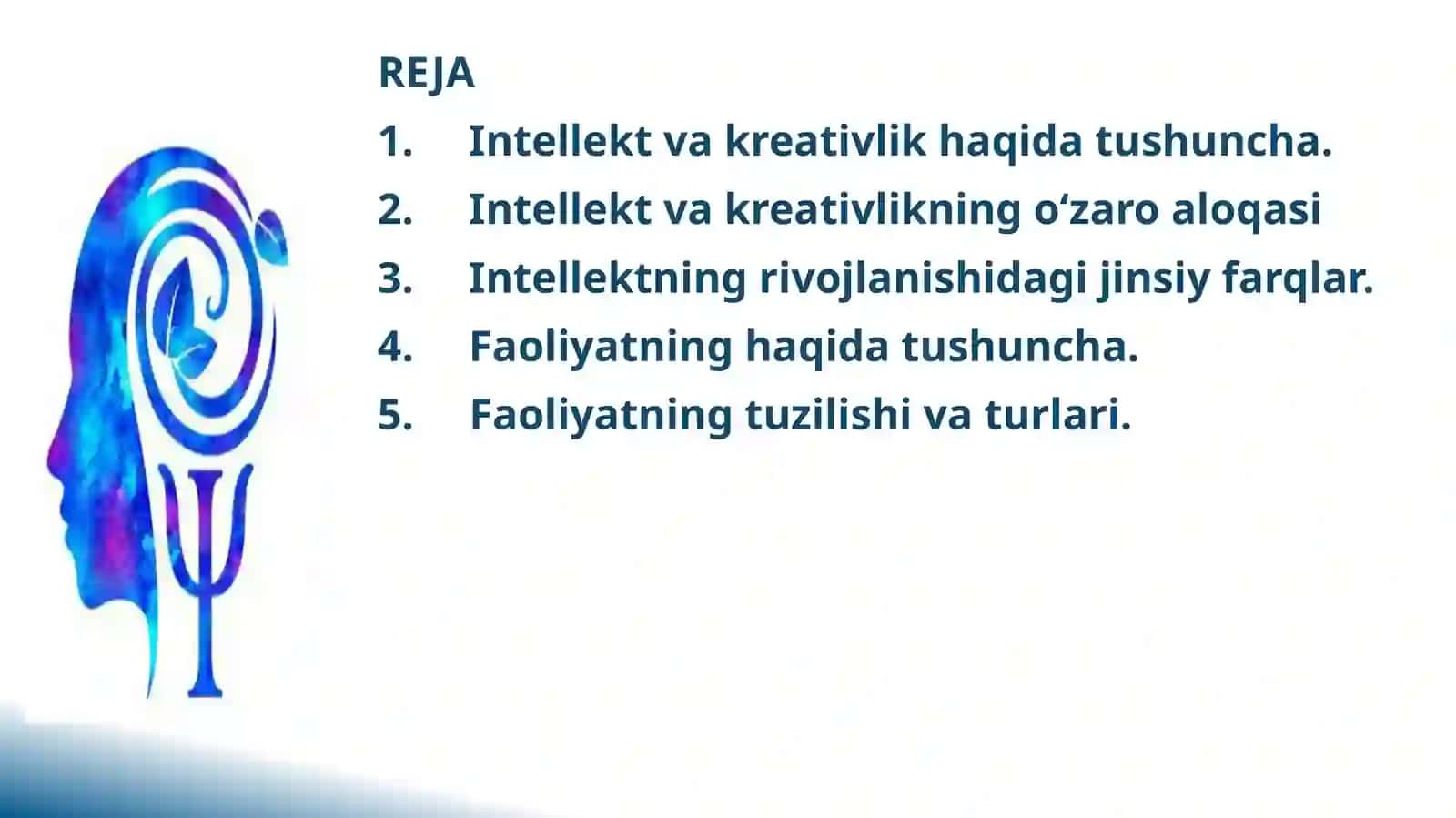 Intellekt va kreativlik 2