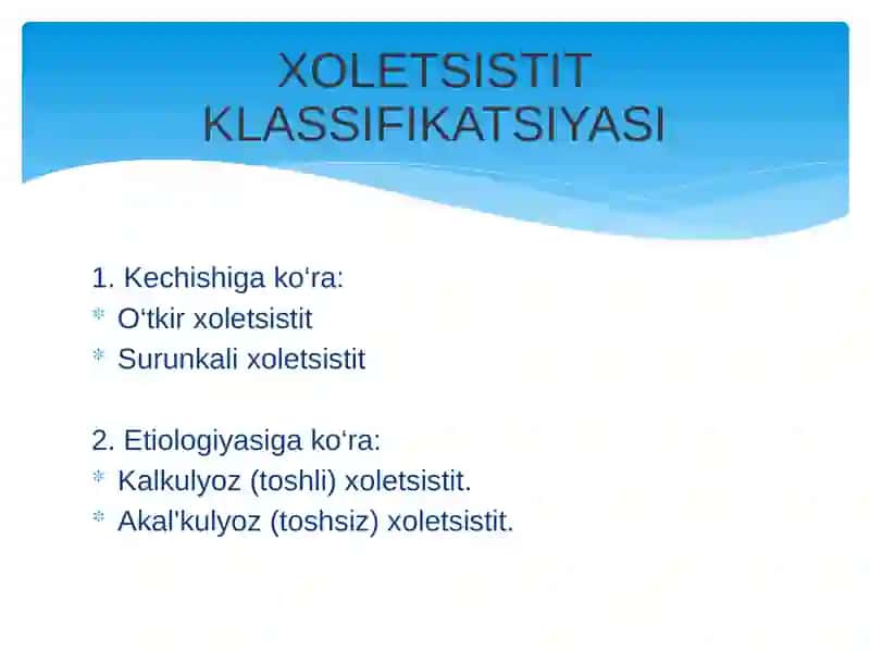 Surunkali xoletsistit 2