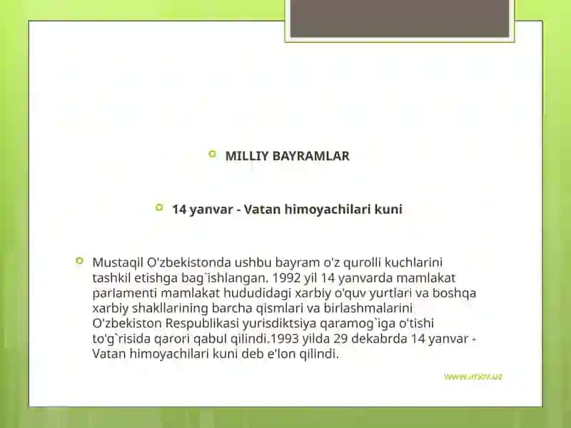 14yanvar-Vatanhimoyachilarikuni 2