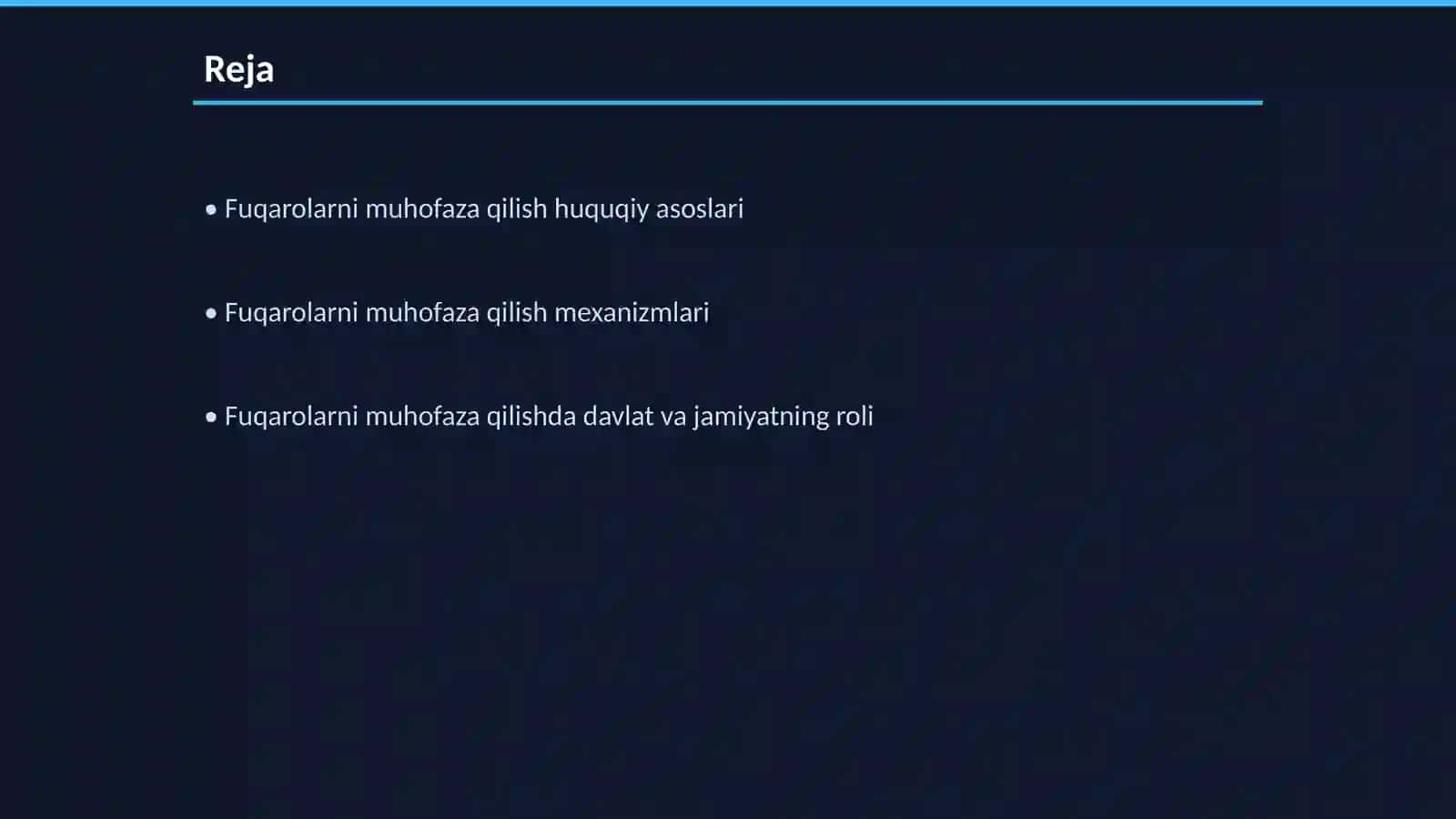 Fuqarolarni muhofaza qilish asoslari 2