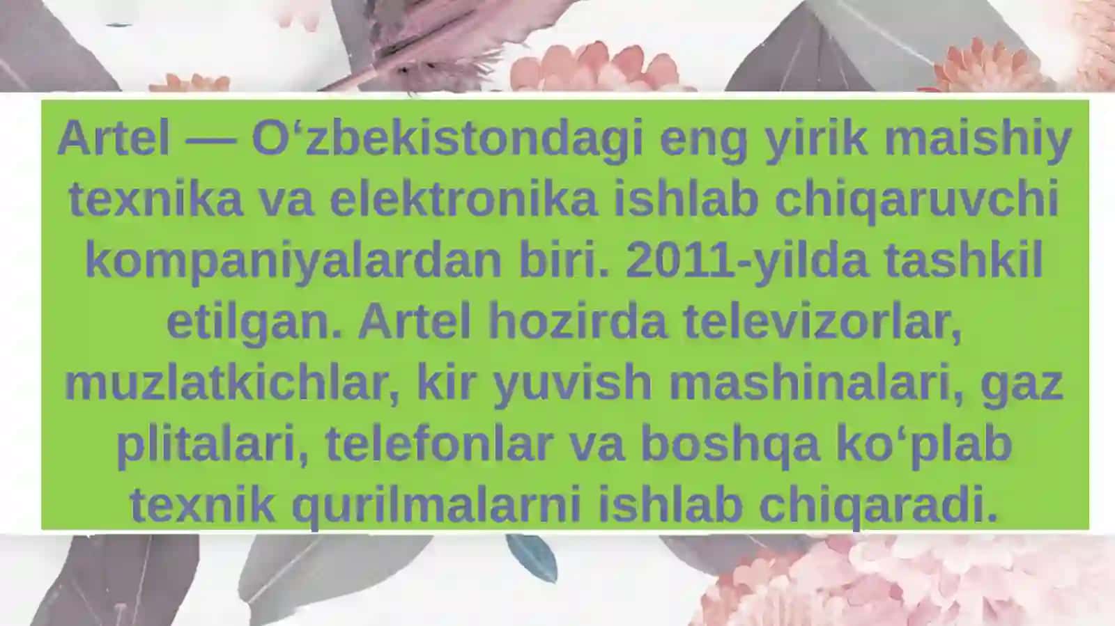 Artel kopmaniyasinig boshqaruv strukturasi haqida 2