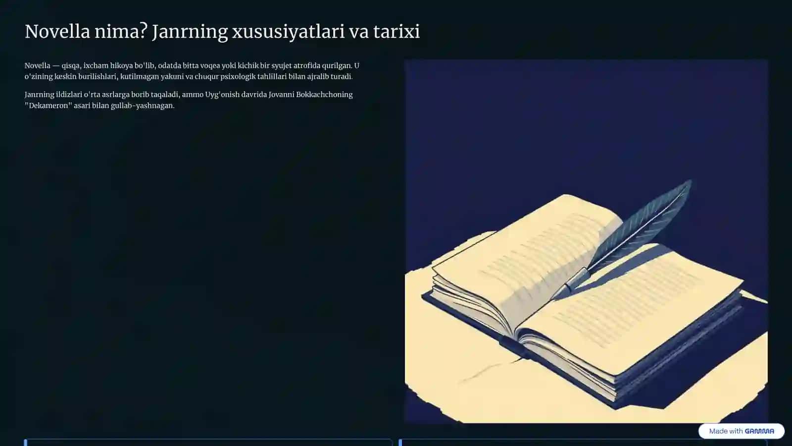 Fransiyada novella janri Gi de Mopassan va Prospyer Merime ijodi misolida 2