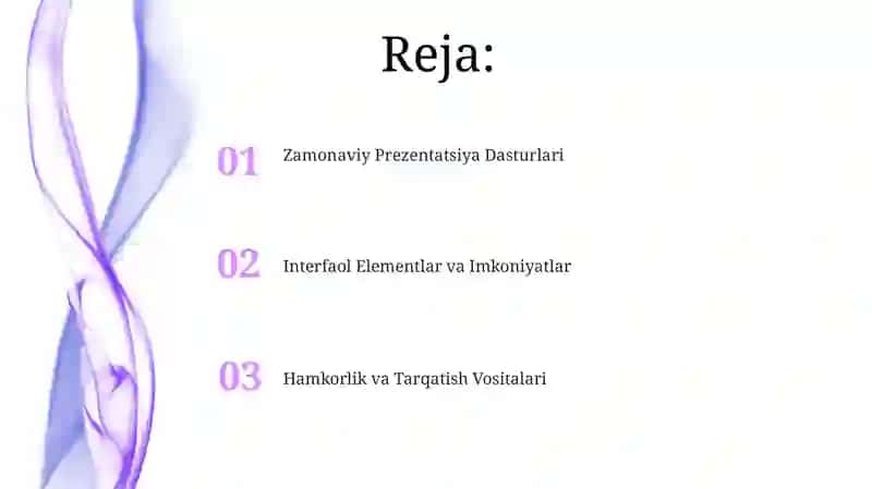 Zamonaviy Prezentatsiya Dasturlari 2