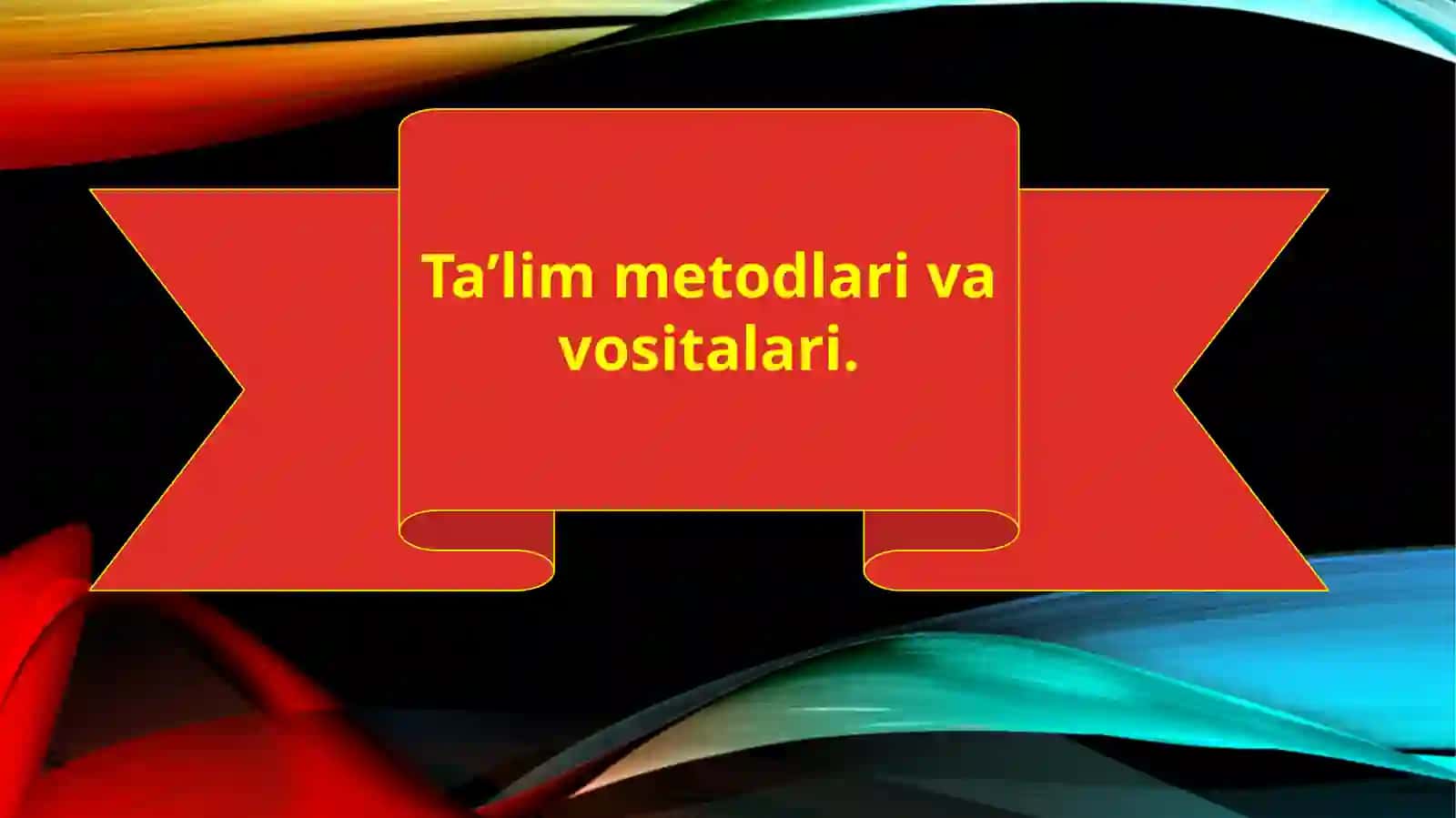 Mirzayev Doniyorning Pedagogika Fanidan Tayyorlagan Mustaqil Ish Taqdimoti 2
