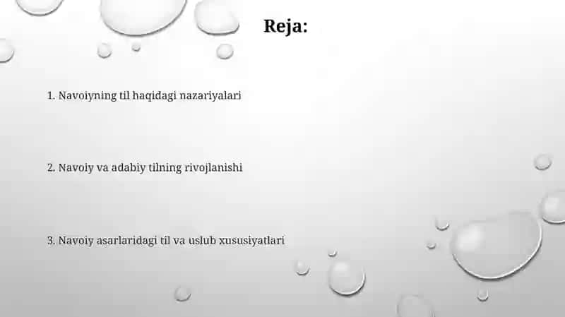 Alisher Navoiyning til va nutq haqidagi qarashlari 2
