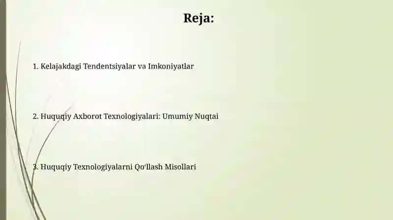 Huquqiy axborot texnologiyalari 2